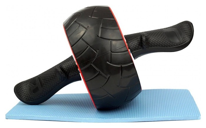 Колесо для преса PowerPlay 4326 зі зворотним механізмом AB Wheel Pro Чорно-червоне