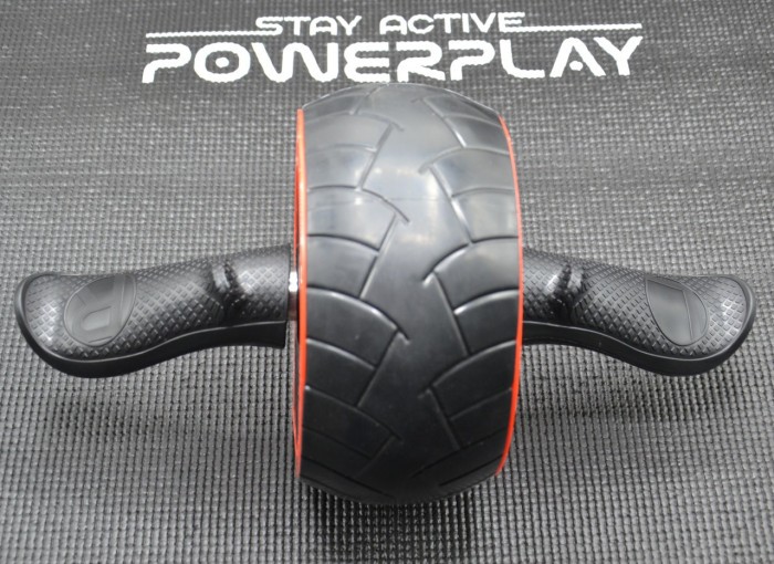 Колесо для преса PowerPlay 4326 зі зворотним механізмом AB Wheel Pro Чорно-червоне