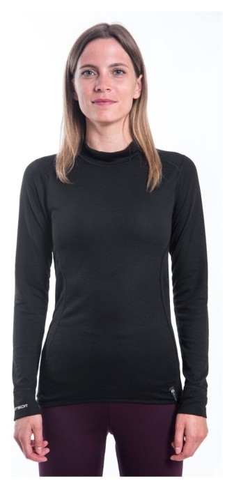 Термофутболка женская Sensor Double Face LS black 12110010, SW11DF-black-S