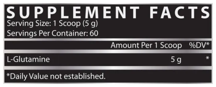 Glutamine Drive Black - 300g