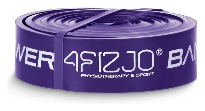 Еспандер-петля 4FIZJO Power Band 32 мм 17-26 кг резинка для фітнесу і спорту Violet (P-5907222931073)