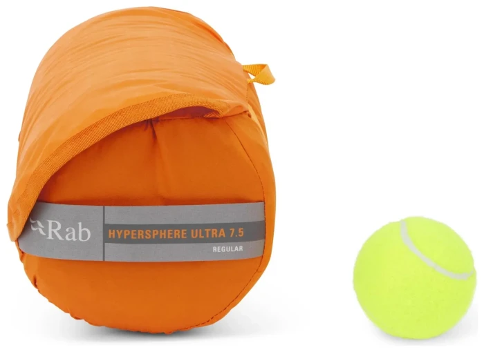 Килимок надувний Rab Hypersphere Ultra 7.5, Regular, 183x51х8см, Marmalade