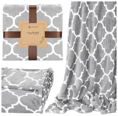 Плед-покривало Springos Extra Soft 200 x 220 см HA7165