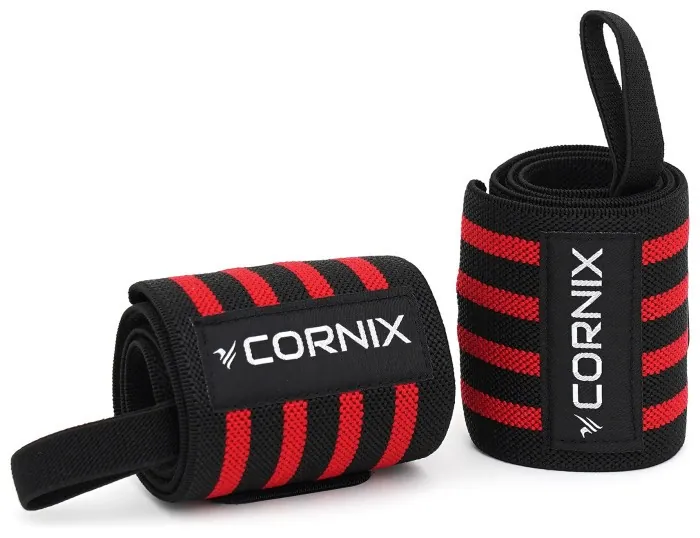 Бинты для запястий (кистовые бинты) Cornix Wrist Wraps XR-0195 Black/Red