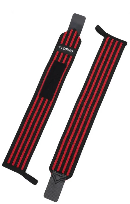 Бинты для запястий (кистовые бинты) Cornix Wrist Wraps XR-0195 Black/Red