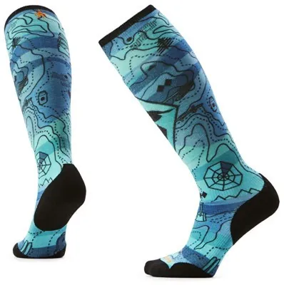 Носки женские Women's Ski Targeted Cushion Topo Treasure, Nightfaal Blue, M