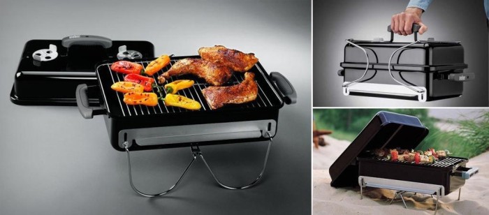 Угольный гриль Go-Anywhere черный Weber 1131004