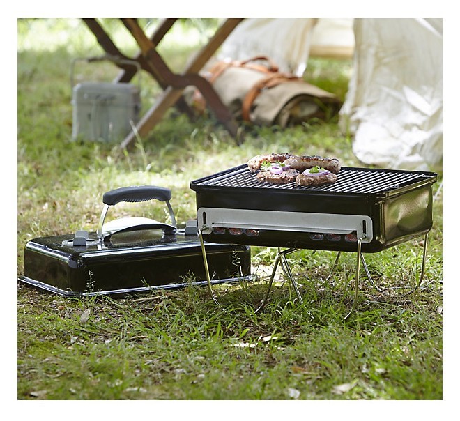 Угольный гриль Go-Anywhere черный Weber 1131004