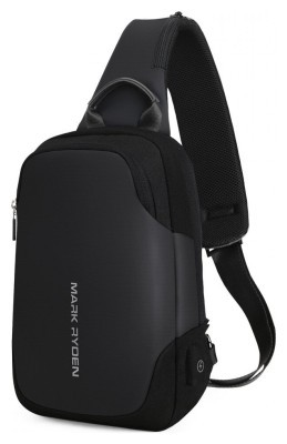 Рюкзак з однією лямкою Mark Ryden Mini Secret MR7056 Black