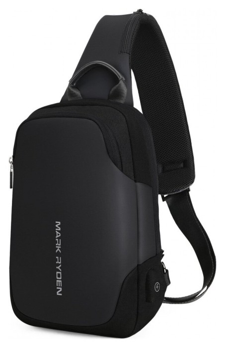 Рюкзак з однією лямкою Mark Ryden Mini Secret MR7056 Black, укр, укр