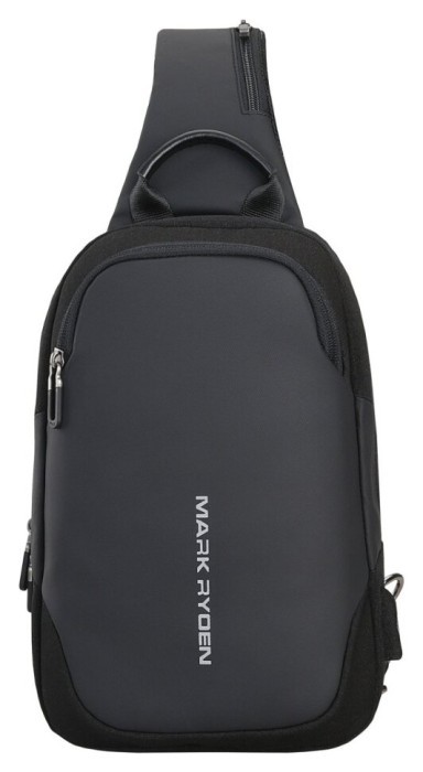 Рюкзак з однією лямкою Mark Ryden Mini Secret MR7056 Black, укр, укр