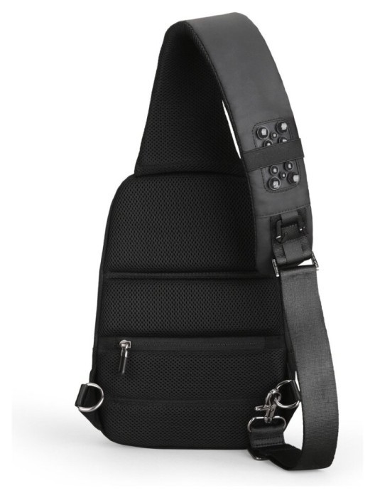 Рюкзак з однією лямкою Mark Ryden Mini Secret MR7056 Black, укр, укр