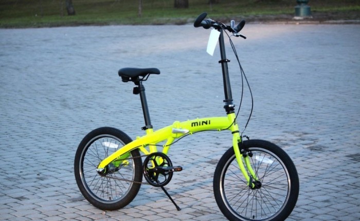 Велосипед 20" Pride MINI 3 2024 жовтий