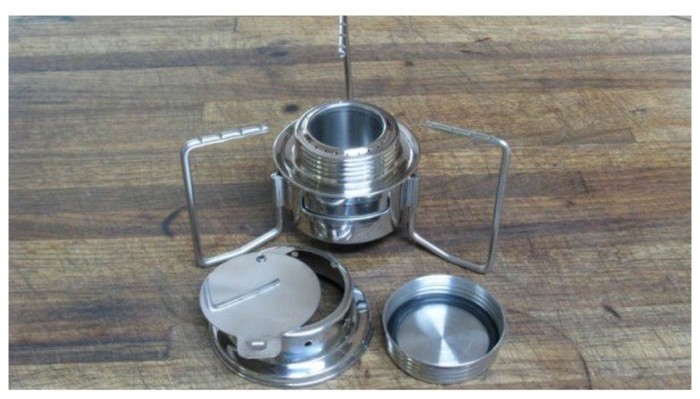 Спиртовий пальник Tatonka Alkohol Burner, Silver