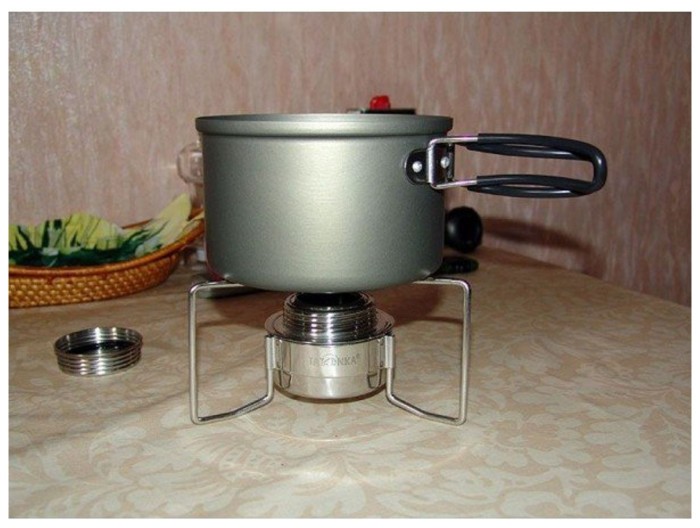 Спиртовий пальник Tatonka Alkohol Burner, Silver