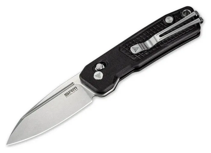Ніж складаний кишеньковий SRM Scout (6.9 см) 14C28N / G10, чорний
