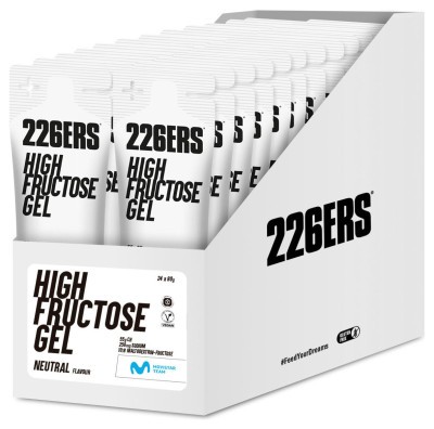 Гель 226ERS High Fructose 50г нейтральный углеводов 80г 24шт/уп 1920г