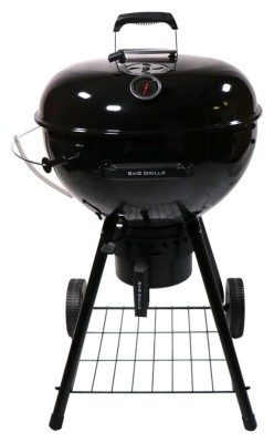 Угольный гриль Slow and Sear Black Edition Kettle Grill 57 см + корзина Deluxe SNS-KET-BK