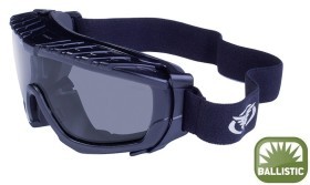 Очки защитные с уплотнителем Global Vision Ballistech-1 (gray) Anti-Fog, серые