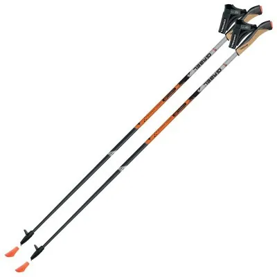 Палки для скандинавской ходьбы Gabel X-1.35 Active Knife Black/Orange 105 (7008361151050)