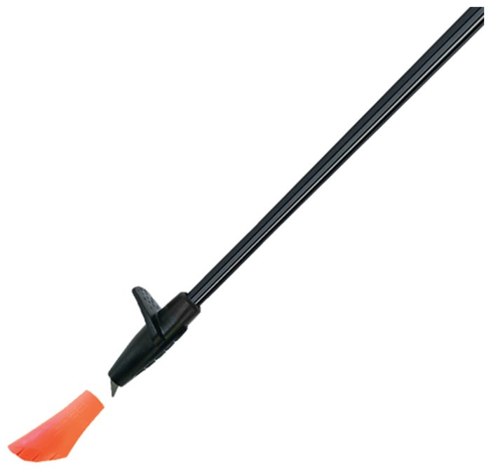 Палки для скандинавской ходьбы Gabel X-1.35 Active Knife Black/Orange 105 (7008361151050)
