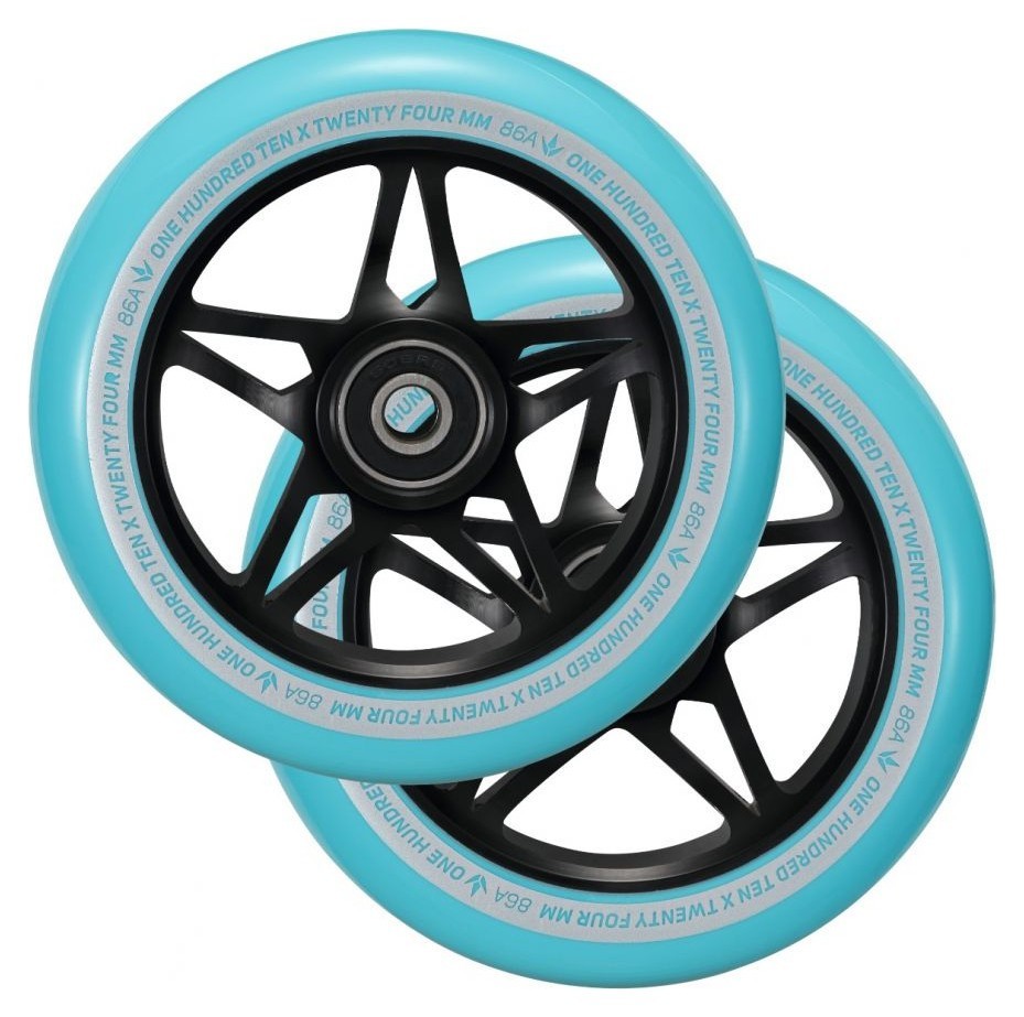 Колесо для трюкового самоката BLUNT S3 110мм x 24мм TEAL