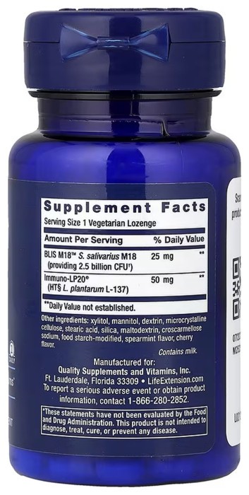 FLORASSIST® Probiotic Oral Hygiene - 30 vegetarian lozenges