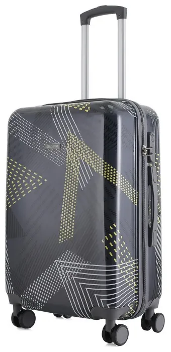 Валіза Semi Line 24" (M) Black Pattern (T5651-2)