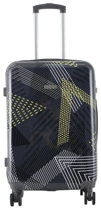 Валіза Semi Line 24" (M) Black Pattern (T5651-2)