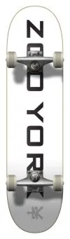 Zoo York Скейтборд Logo Block Complete (7,75" - White)