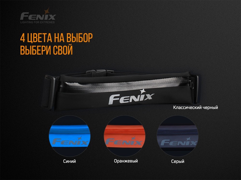 Поясна сумка Fenix AFB-10 блакитна, укр, укр