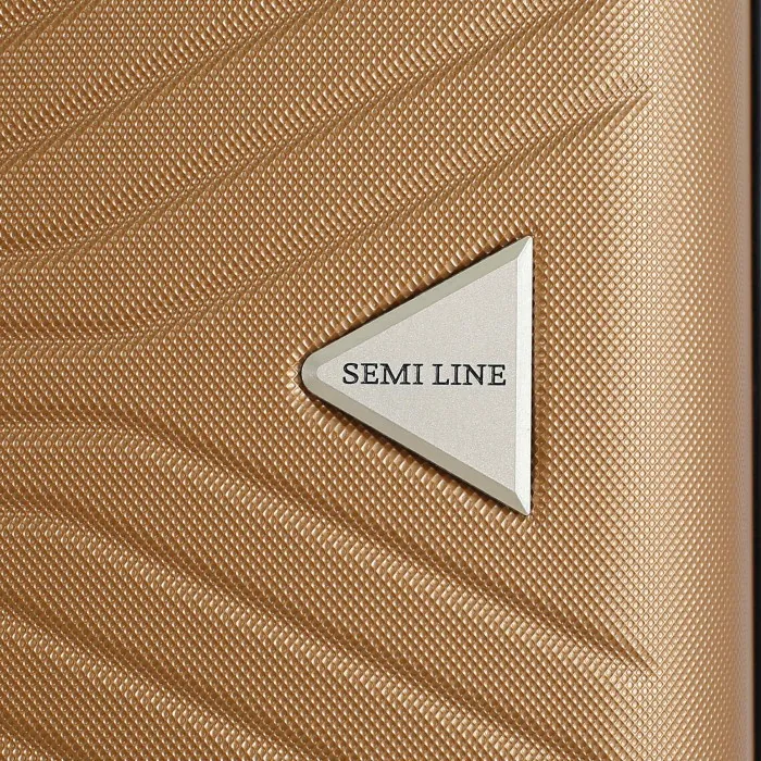 Чемодан Semi Line 20" (S) Brown (T5693-1)