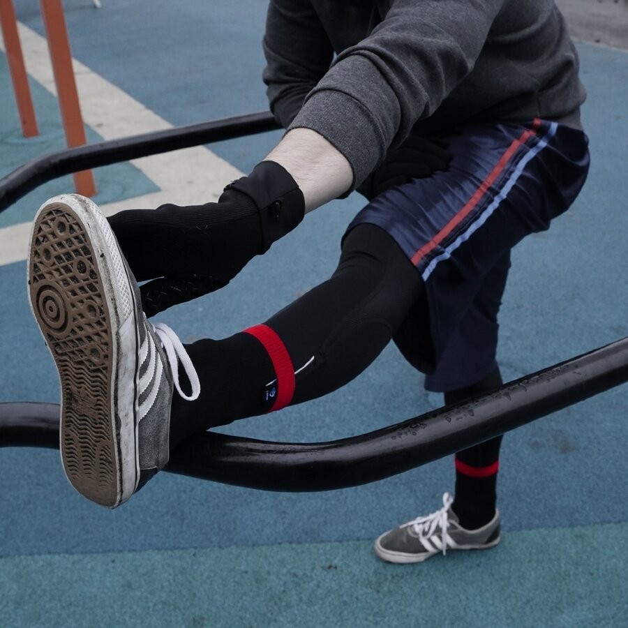 Носки водонепроницаемые Dexshell Running Lite, р-р S, красные