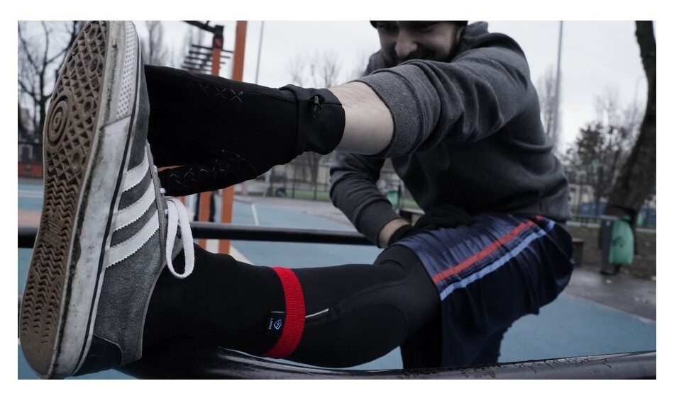 Носки водонепроницаемые Dexshell Running Lite, р-р S, красные