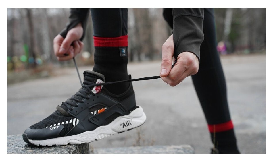 Носки водонепроницаемые Dexshell Running Lite, р-р S, красные