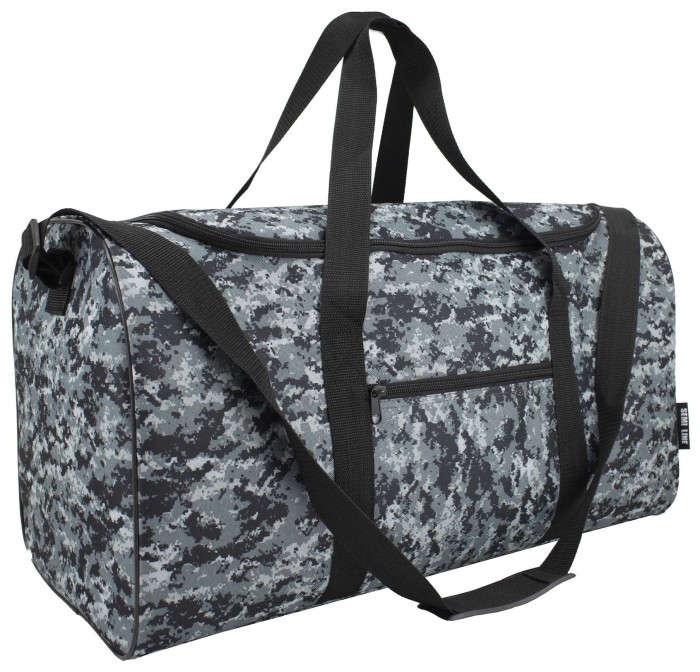 Сумка дорожня Semi Line 52 Black Camo (A3032-5)