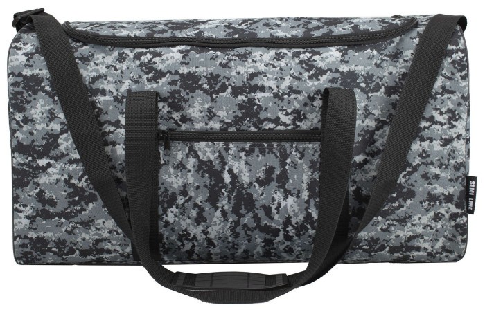 Сумка дорожня Semi Line 52 Black Camo (A3032-5)