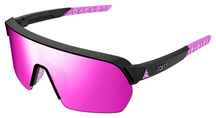 Окуляри Cairn Roc Light mat black-neon pink, укр, укр