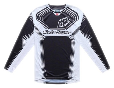Мото джерсі TLD GP PRO JERSEY; STREAMLINE [BLACK / WHITE] L