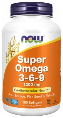Super Omega 3-6-9 1200 mg - 180 sgels