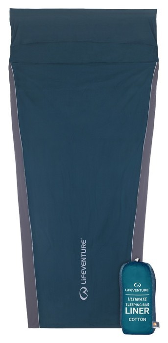 Lifeventure вкладыш Cotton Ultimate Liner Mummy