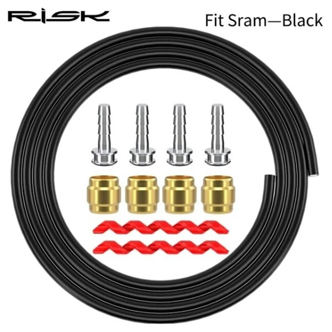 Сорочка гальмівного троса 2500мм SRAM RISK RC115-3-1 чорний (CABR-095)