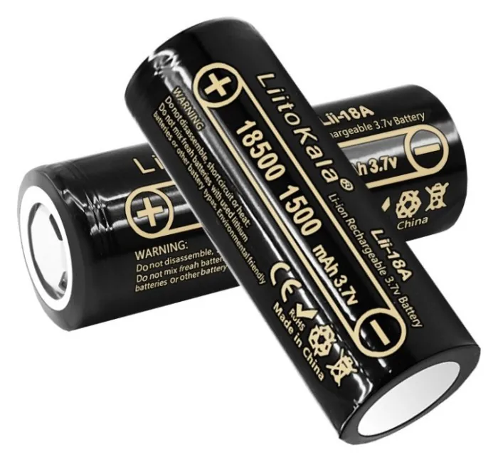 Акумулятор LiitoKala Lii-18A 18500 1500mah battery