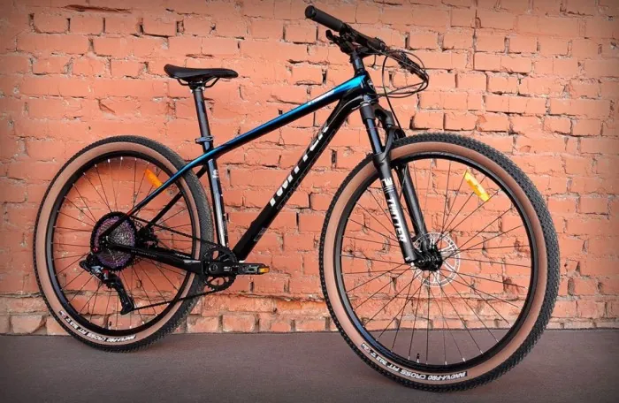 Велосипед карбоновий 29" Twitter Storm 2.0 RS-13S Black-Blue Carbon