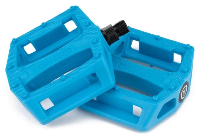 Педалі Mission Impulse блакитні, укр, укр
