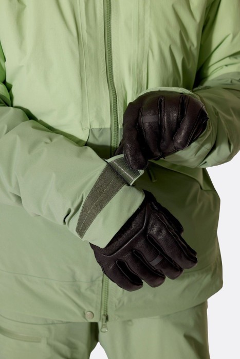 Горнолыжная женская теплая мембранная куртка Rab Novaline Jacket Wmns, Fig Green/Dark Fig Green, 12