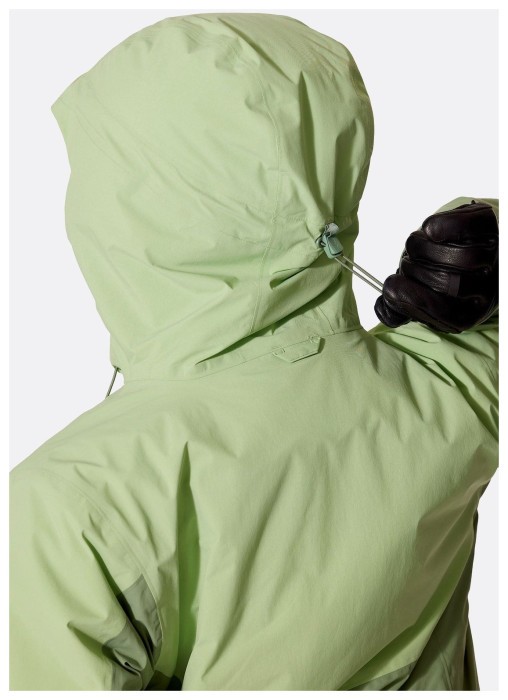 Горнолыжная женская теплая мембранная куртка Rab Novaline Jacket Wmns, Fig Green/Dark Fig Green, 12