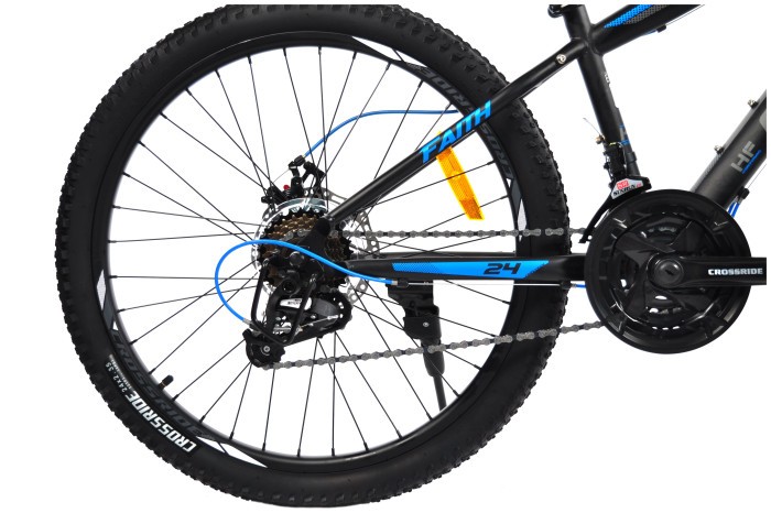 ВЕЛОСИПЕД CROSSRIDE 24 MTB ST "FAITH", Синій