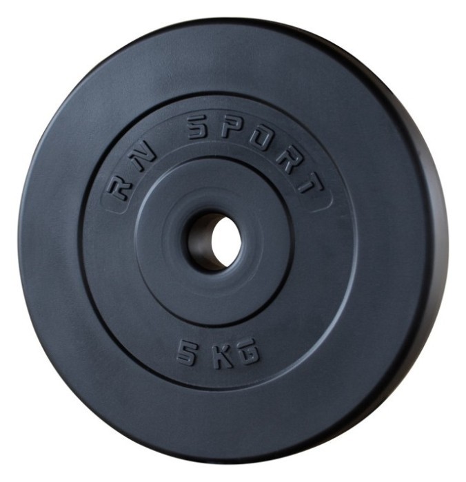 Штанга набірна 103 кг RN-Sport з ABS покриттям + рукавички, укр, укр