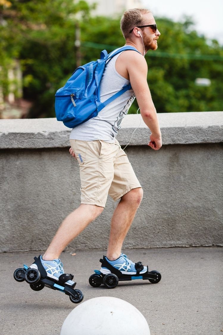 Роликовые коньки Cardiff Skate S2 Version S2-002 Black/Blue